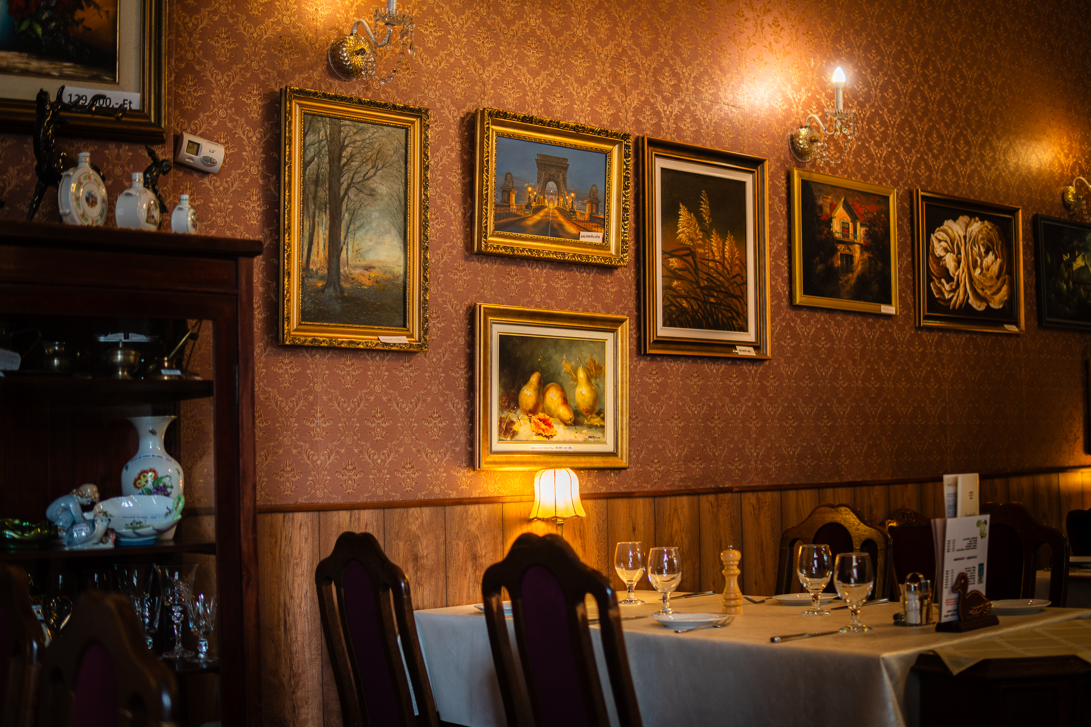 Atmosphere at Kacsa Restaurant